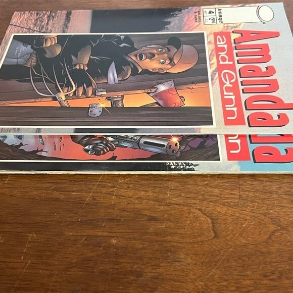 Image Comics Amanda & Gunn  Issue 1 & 4 - Picture 4 of 6